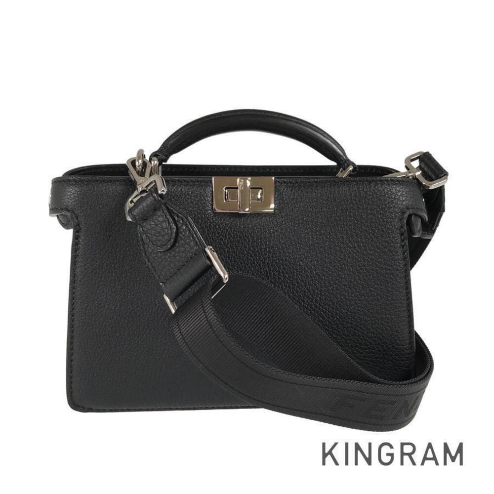 Fendi Peekaboo ISeeU Cross Leather Handbag